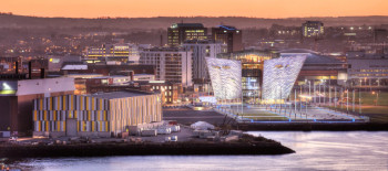 Titanic Belfast and Belfast Lough