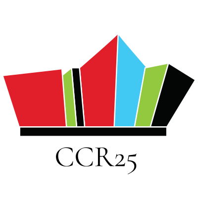 CCR25 Logo, an image of Titanic Belfast